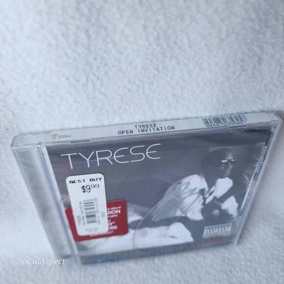Tyrese Autographed Open Invitation CD sealed Best Buy BB - Picture 2 of 4